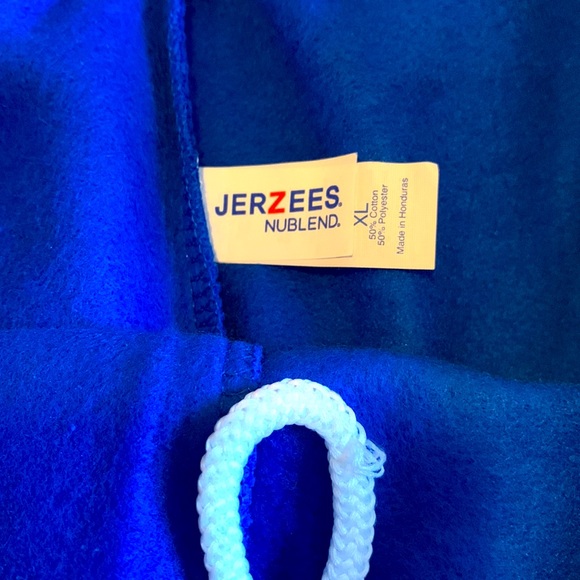 Royal Blue Mens Sweatpants - Picture 3 of 4